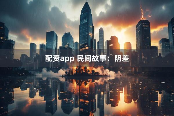 配资app 民间故事：阴差